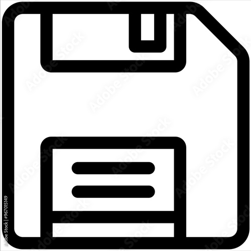 Save icon vector concept symbol illustration