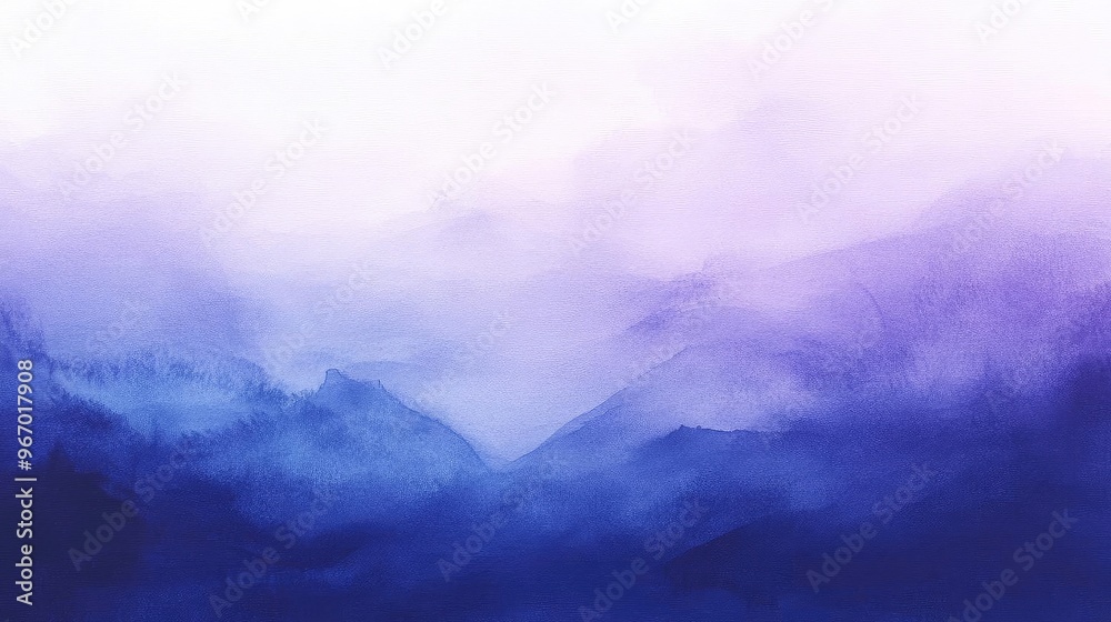A serene landscape with soft hues of purple and blue, evoking tranquility and a sense of calm in nature's beauty. A serene landscape with soft hues of purple and blue, evoking tranquility and a sense of calm in nature's beauty.