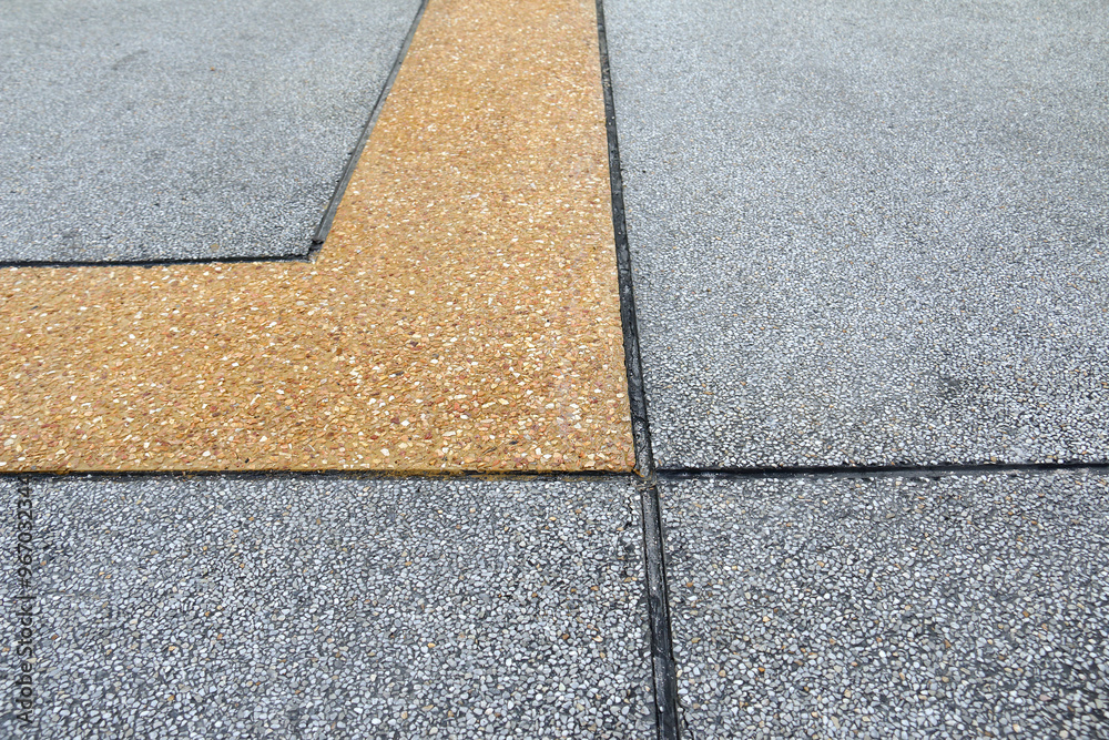 Fototapeta premium Washed gravel flooring 9