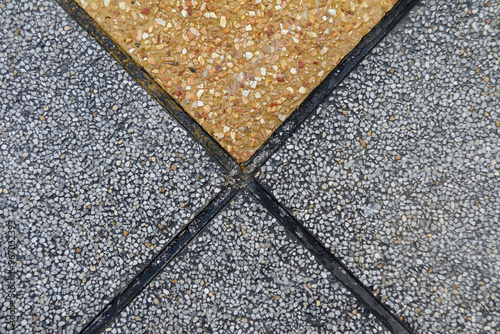   Washed gravel flooring 6