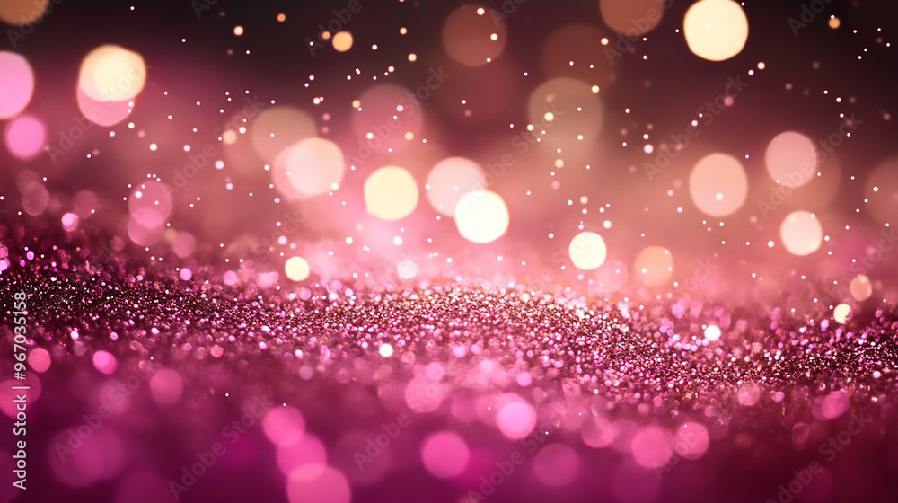Abstract purple bokeh Christmas background Abstract purple bokeh Christmas background