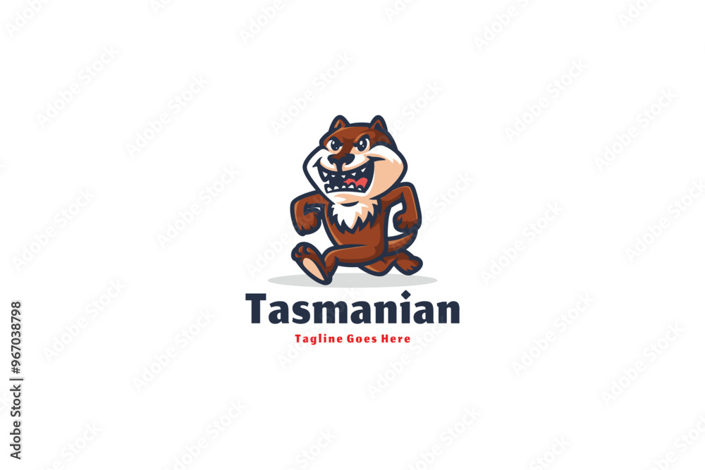 Tasmanian illustration vector Design template Tasmanian illustration vector Design template