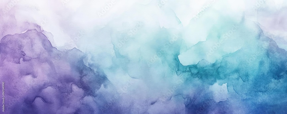 Abstract watercolor texture with soft hues of purple and blue, perfect for backgrounds and creative designs. Abstract watercolor texture with soft hues of purple and blue, perfect for backgrounds and creative designs.