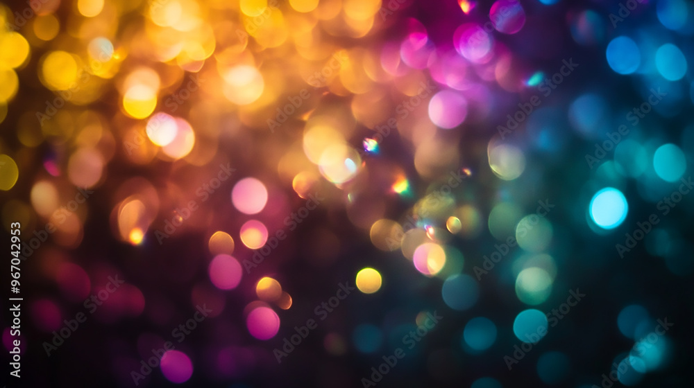 Blurred glow Dark art background Colored optical lens flare Abstract design