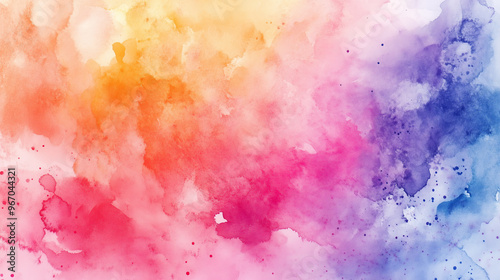 Abstract watercolor background.