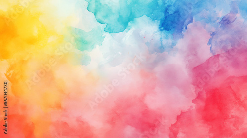 Abstract watercolor background.