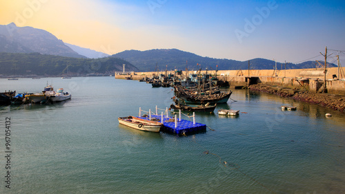 boats in the bay