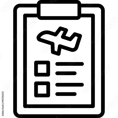 maintenance plane icon