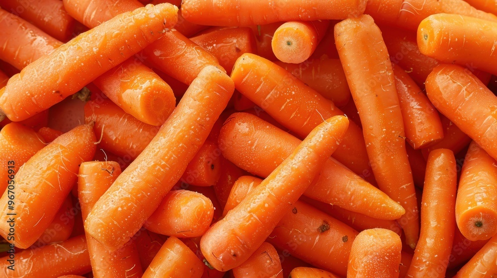 Baby Carrots: Sweet, crisp baby carrots in a bag, ready for snacking or lunchboxes. They’re a great source of beta-carotene and fiber.
Baby Carrots: Sweet, crisp baby carrots in a bag, ready for snacking or lunchboxes. They’re a great source of beta-carotene and fiber.