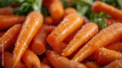 Baby Carrots: Ready-to-eat and crisp, these sweet baby carrots are ideal for snacking or lunchboxes. High in beta-carotene and fiber.
 photo