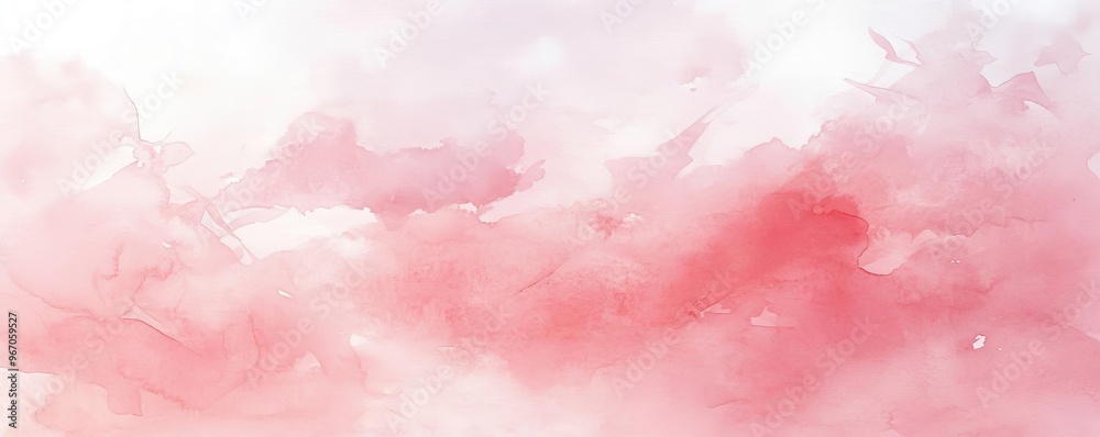 Soft pink watercolor clouds create a dreamy and serene backdrop, perfect for artistic projects or calming designs. Soft pink watercolor clouds create a dreamy and serene backdrop, perfect for artistic projects or calming designs.