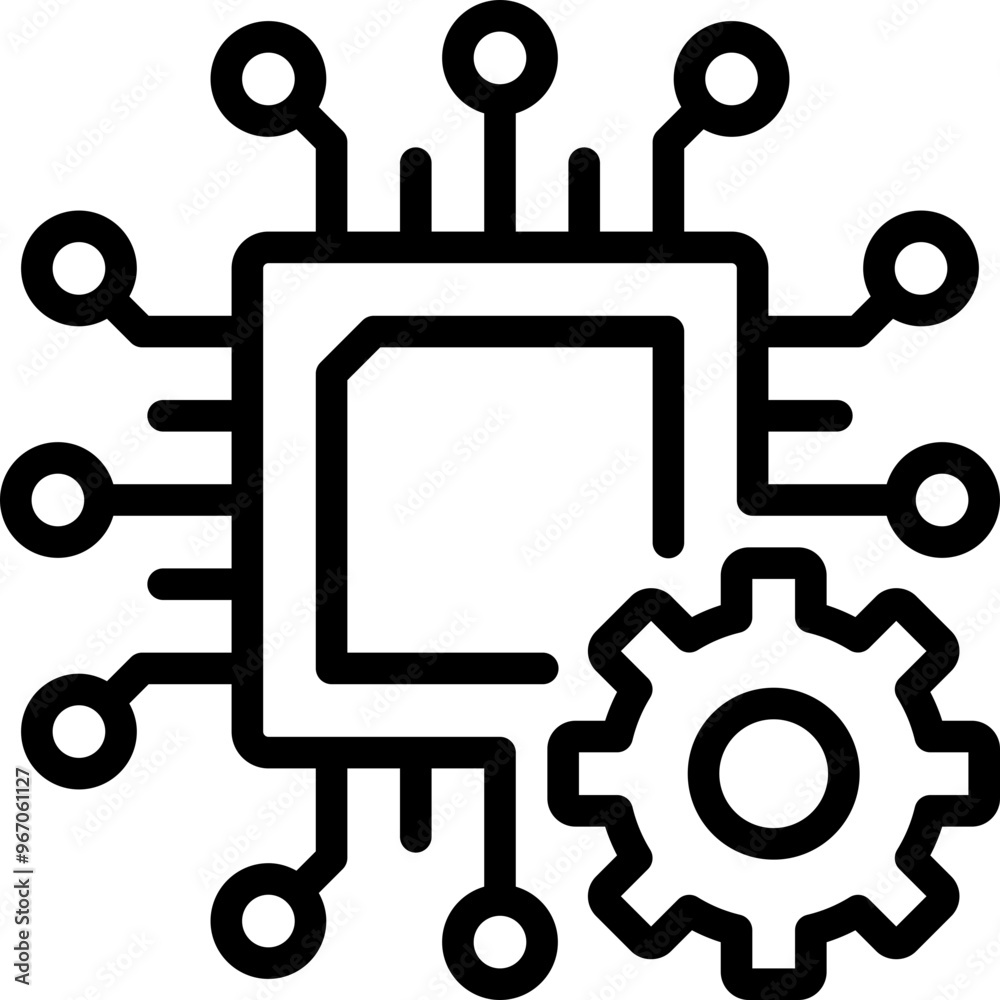 machine learning icon machine learning icon
