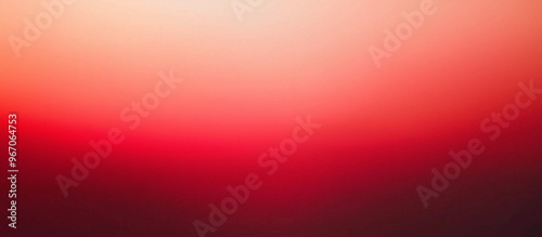 Red gradient transition background, for banner or backdrop design, Ai generated images