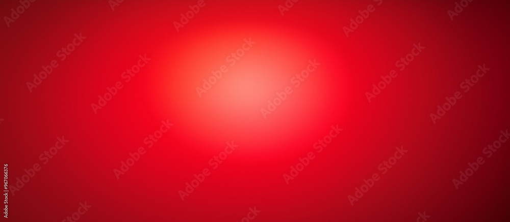 Obraz premium Red gradient transition background, for banner or backdrop design, Ai generated images