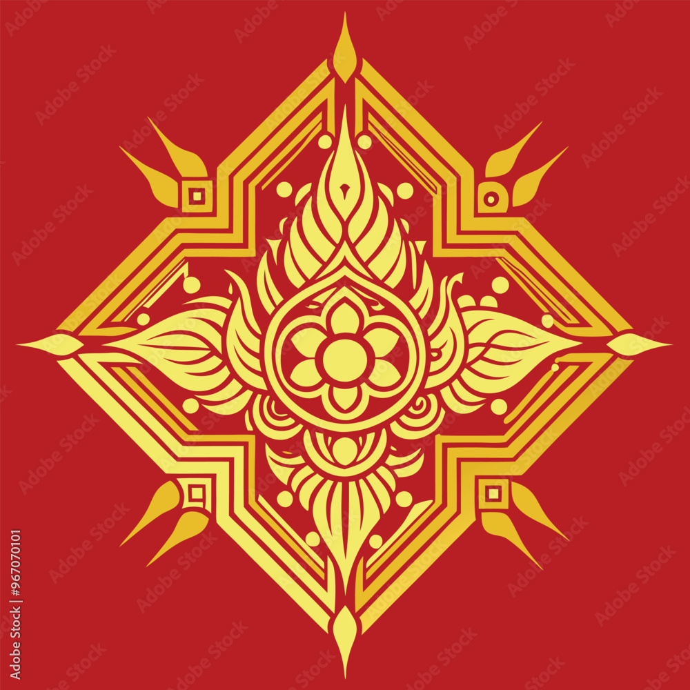 Thai vector Pattern , Luxury pattern vector Thai vector Pattern , Luxury pattern vector