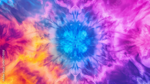 Colorful tie dye pattern abstract background