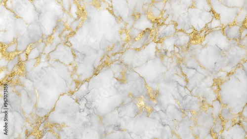 White gold marble texture pattern background