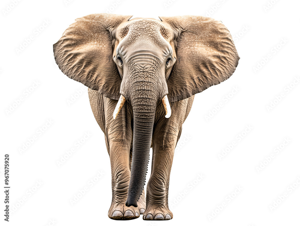 Obraz premium an elephant with large ears