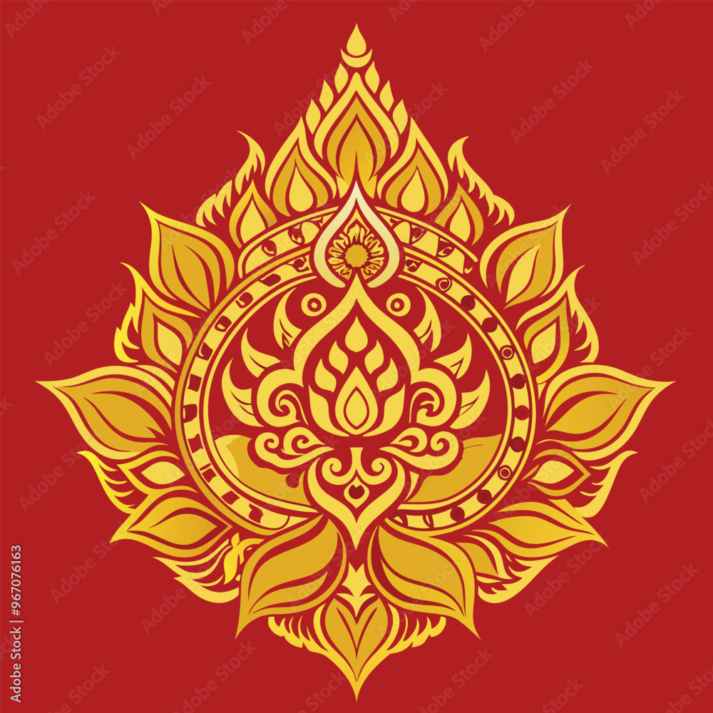 Thai vector Pattern , Luxury pattern vector Thai vector Pattern , Luxury pattern vector