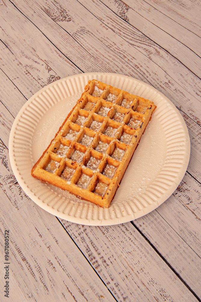 Classic waffles are fluffy on the inside and crispy on the outside 2 Classic waffles are fluffy on the inside and crispy on the outside 2