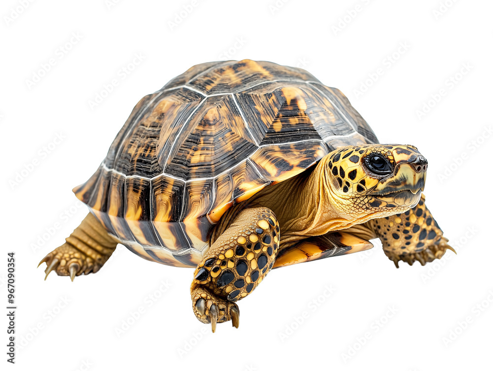 Obraz premium a turtle on a white background