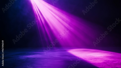 Purple spotlight background