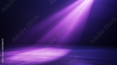 Purple spotlight background