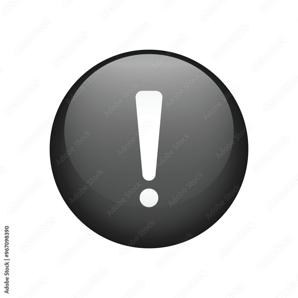 Caution warning sign. Exclamation danger sign. Vector Caution warning sign. Exclamation danger sign. Vector
