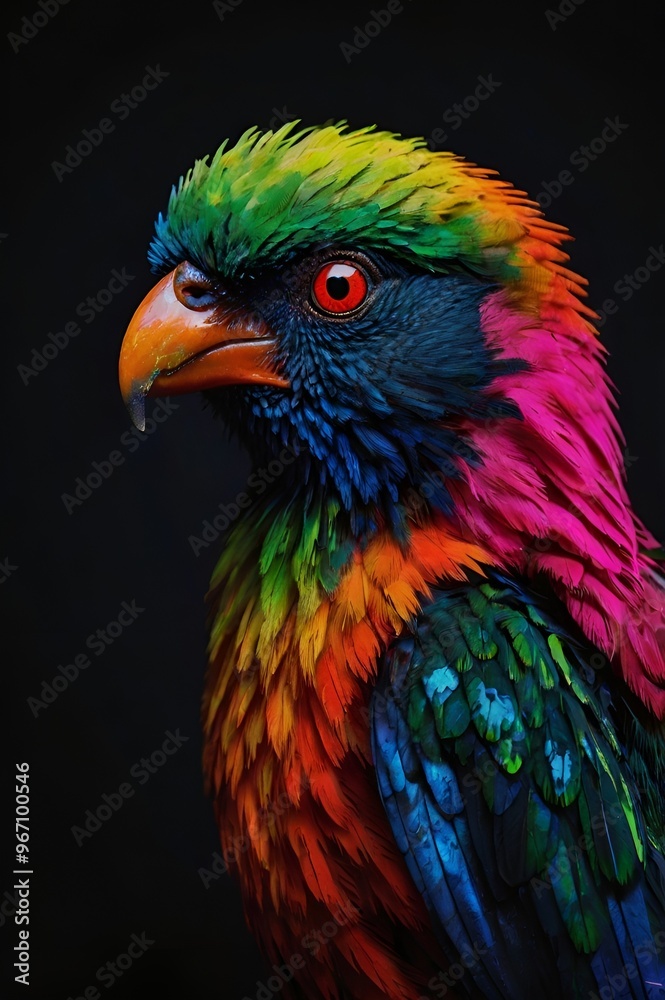 Fototapeta premium rainbow lorikeet parrot