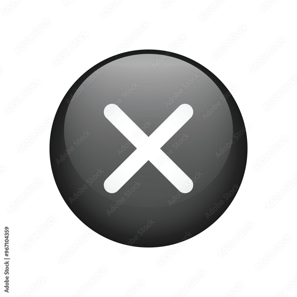 Close icon. Delete sign and symbol for graphic design. Vector Close icon. Delete sign and symbol for graphic design. Vector