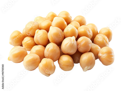 a pile of chickpeas
