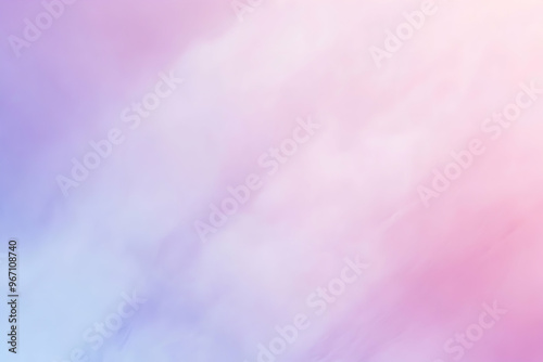 Abstract pastel pink and blue cloudscape background.