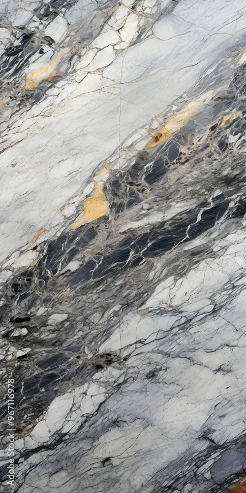 Natural granite stone close-up texture flat lay background