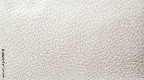 White leather close-up texture flat lay background