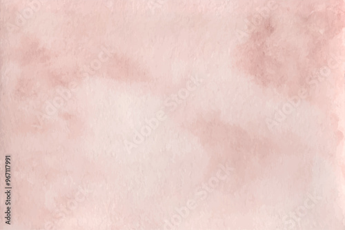 Peach cream abstract watercolor background. Blurred watercolour light texture. Pink nude gradient for cards, and cover designs. Hand drawn illustration for Valentines Day. Peach fuzz color pallet.