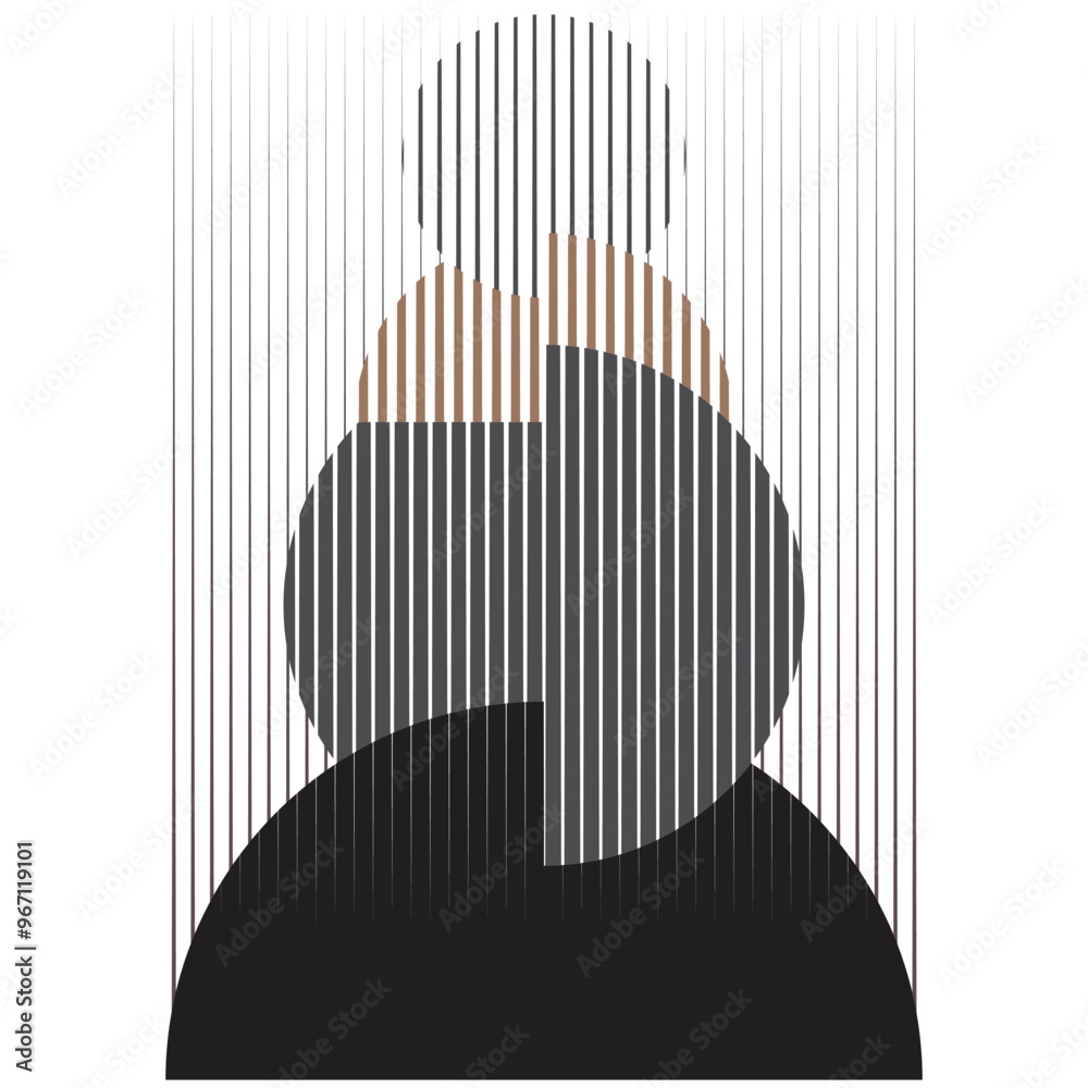 Rectangle Logo with lines, circles, ovals .Modern art design .Black Vector stripes .Straight speed lines .Geometric shape. Wall art . Rectangle Logo with lines, circles, ovals .Modern art design .Black Vector stripes .Straight speed lines .Geometric shape. Wall art .