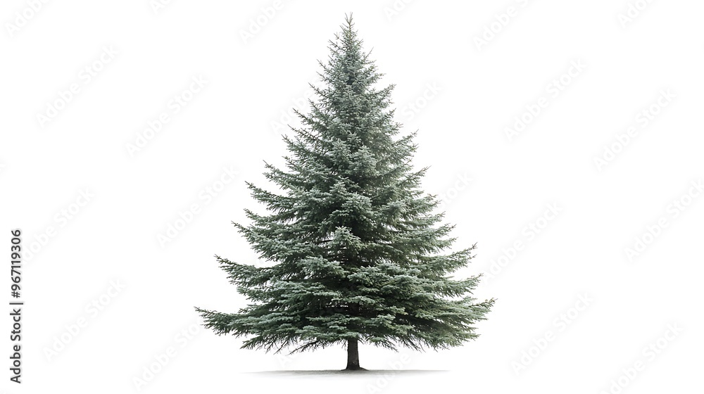 Fototapeta premium Isolated Spruce Tree