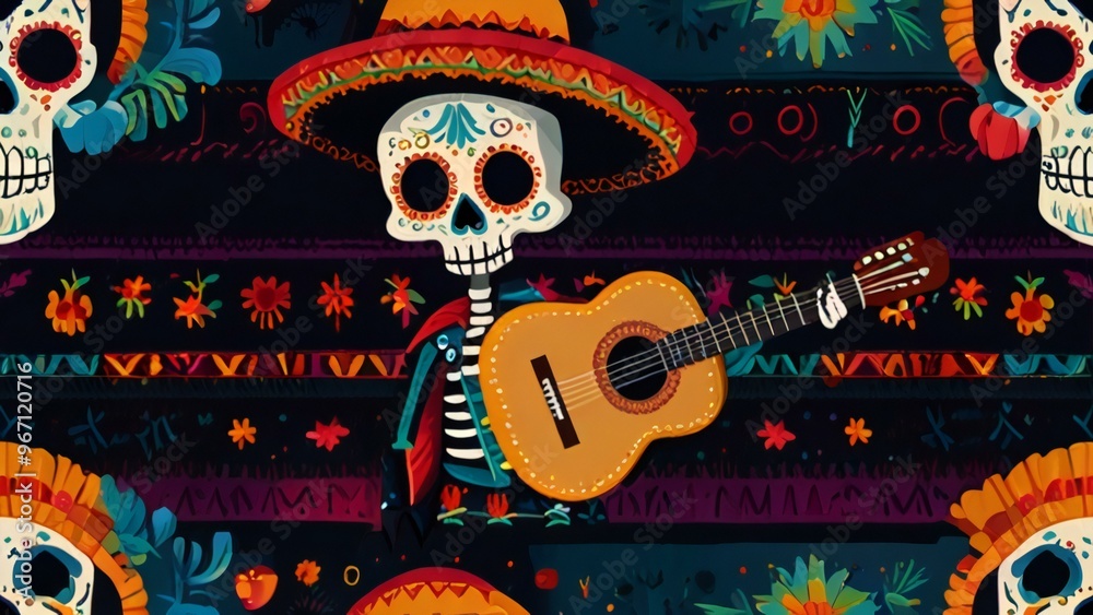 Obraz premium skull and crossbones