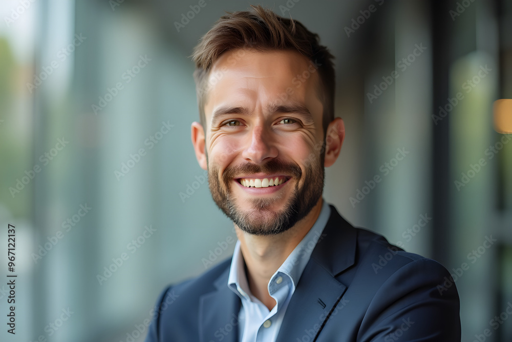 young smiling businessman young smiling businessman