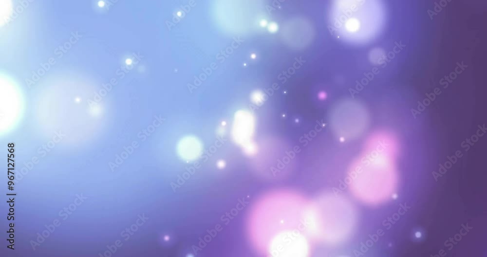 Animation of light spots on black background Animation of light spots on black background
