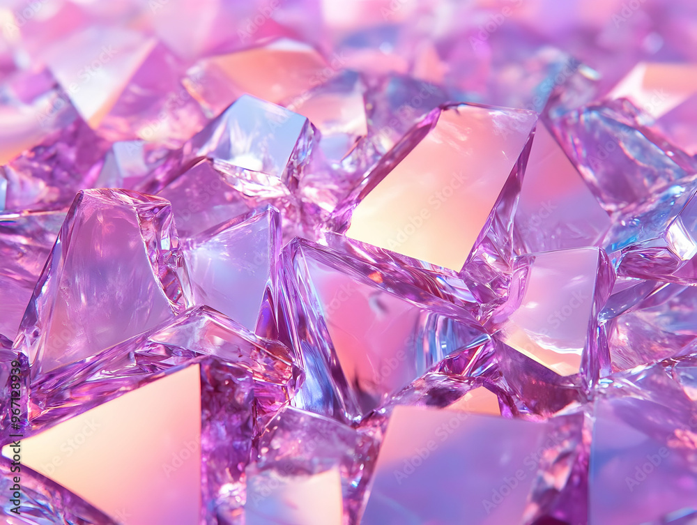 Sparkling Purple Crystal Texture: A Shimmering Background Sparkling Purple Crystal Texture: A Shimmering Background