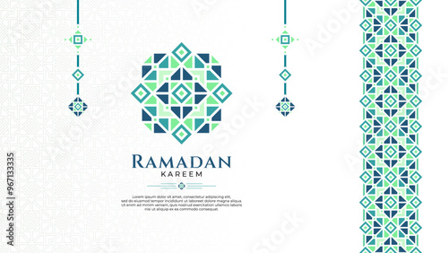Oriental Culture or Islamic Greeting Design, Specially for Ramadan or Eid Mubarak