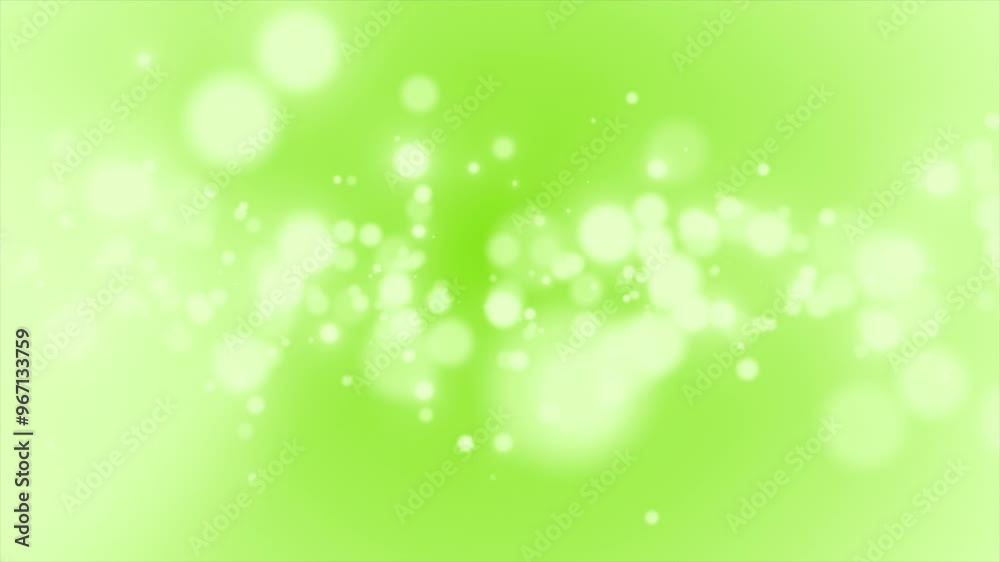Lime green color blur and defocused particles modern futuristic background Lime green color blur and defocused particles modern futuristic background