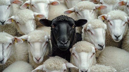 Concealed Individuality – The Black Sheep’s Struggle in a Collective Mindset photo