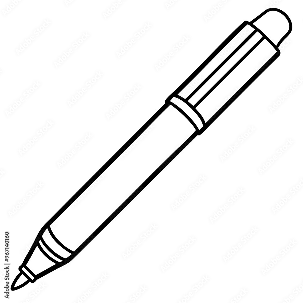 pen outline coloring book page line art illustration digital drawing pen outline coloring book page line art illustration digital drawing