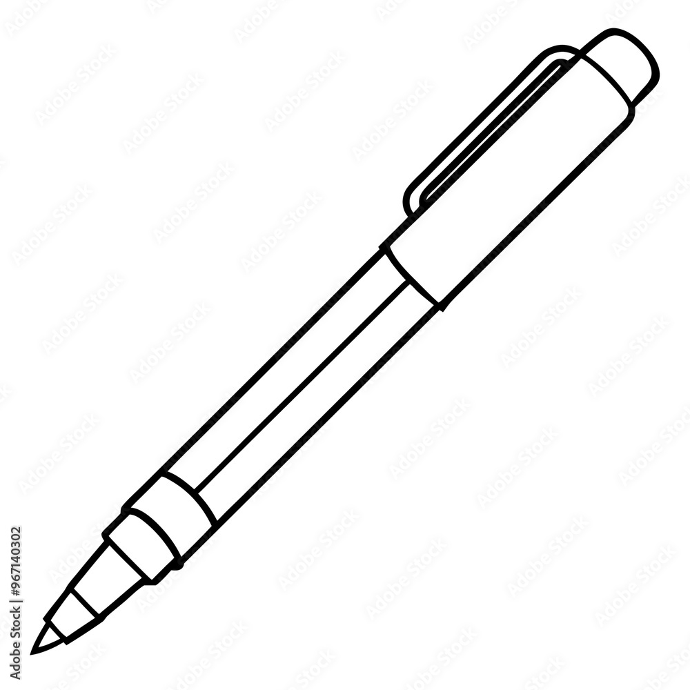 pen outline coloring book page line art illustration digital drawing pen outline coloring book page line art illustration digital drawing