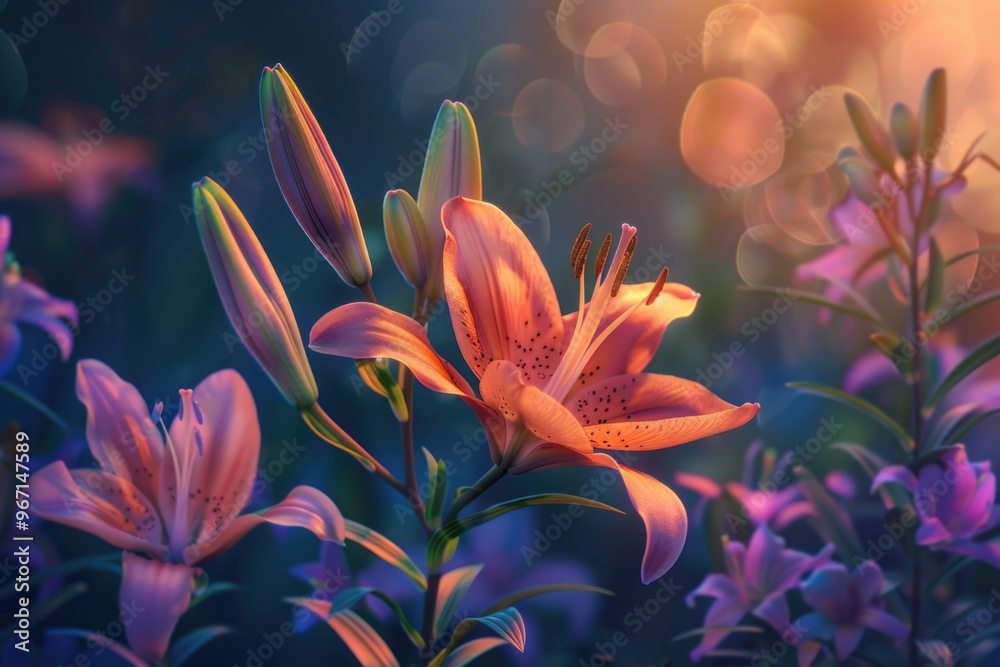 A close-up view of a colorful flower arrangement, perfect for decorating or as a symbol of love and appreciation A close-up view of a colorful flower arrangement, perfect for decorating or as a symbol of love and appreciation