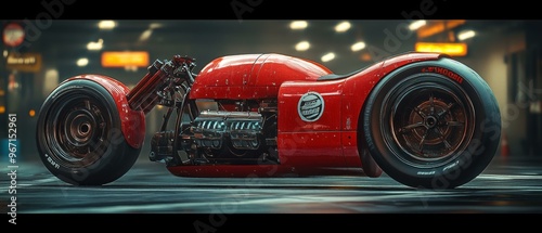 Futuristic Race Car Design