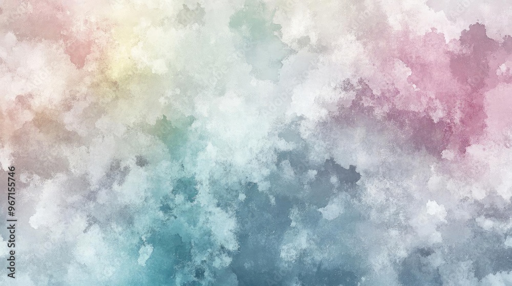 Obraz premium A soft and colorful abstract background featuring a blend of pastel hues and gentle textures, perfect for creative projects.