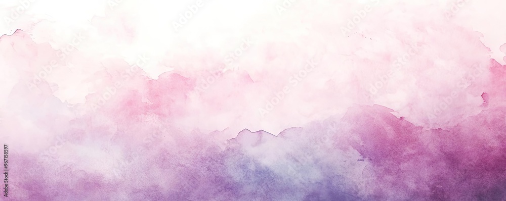 Fototapeta premium A serene watercolor background featuring soft pastel hues blending beautifully, perfect for creative projects and designs.